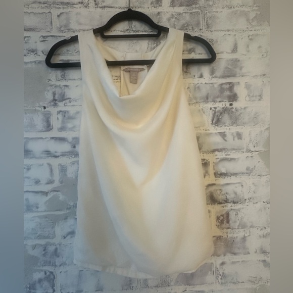 Banana Republic | Burgundy Cowl Neck Sleeveless Top - Picture 7 of 7